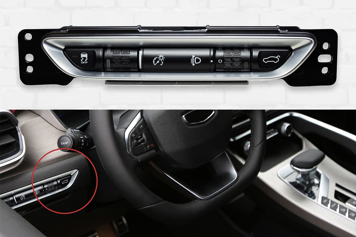 Оригинальный блок кнопок Coolray / Belgee X50