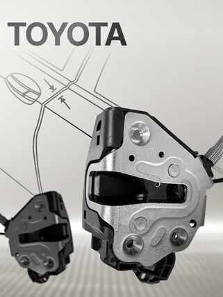 Доводчики дверей FT03-501 подходит для 16 моделей Toyota