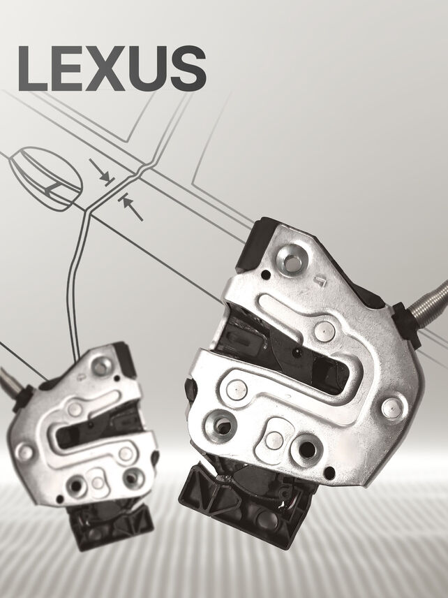 Доводчики дверей для Lexus LX IV 2025