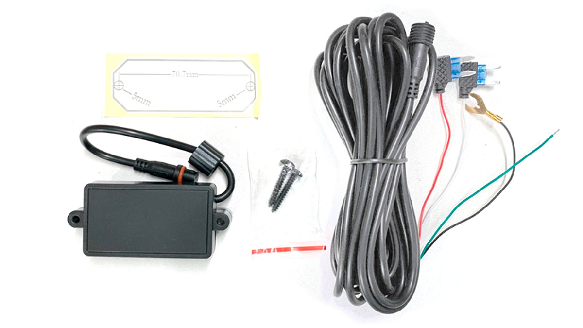 Состав комплекта Foot Sensor для открытия багажника ногой